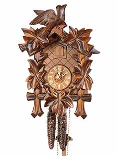 NEW  Quality hand-carved  *all mechanical*   German cuckoo clock 11-09 11-09NS 